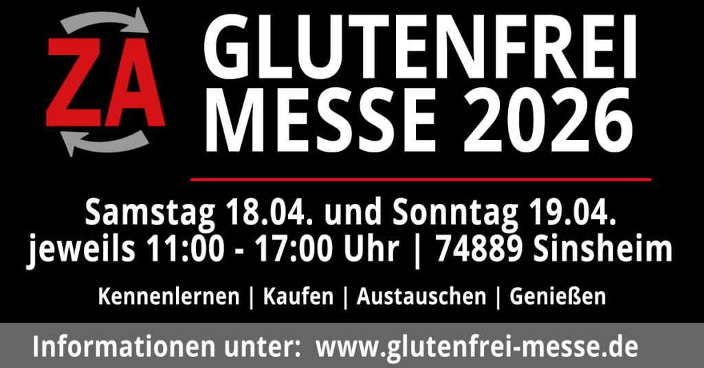 ZA Glutenfrei Messe 2026 in SInsheim